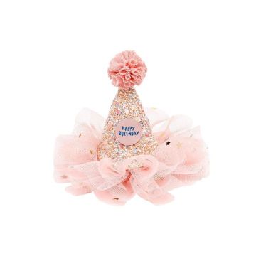 Souza Mini Verjaardagshoedje op klemmetje in cadeaudoos 