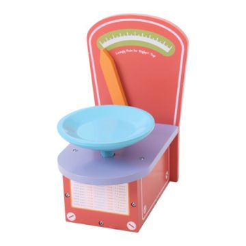  Bigjigs houten weegschaal hout shop scales keuken winkel