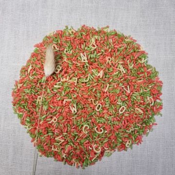 €3.49 Grennn speelrijst letter mix 250gram