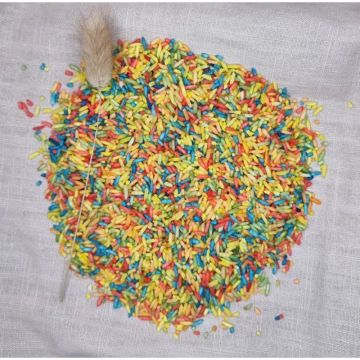 €3.49 Grennn speelrijst regenboog mix 250gram