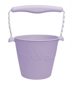 Scrunch flexibel emmertje lichtpaars (bucket light purple)