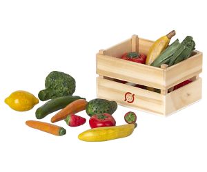 €27.89 Maileg poppenhuis kistje groente en fruit (Miniature veggies and fruits) 4.5cm