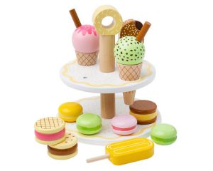 €26,99 Bigjigs houten ijsjes en koekjes set sweet treats set