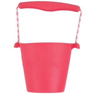 €9.99 Scrunch Bigjigs flexibel emmertje Roze (bucket Pink) emmer