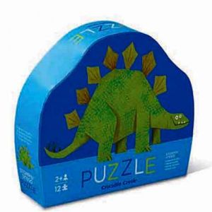€9,95 Crocodile Creek mini puzzel dinosaurus Stegosaurus minipuzzel