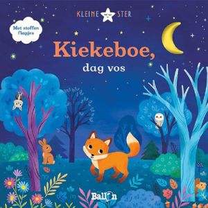 €9.95 Ballon flapjesboek Kiekeboe, dag Vos 1+ boek boekje met flapjes voelboek 