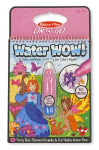 €6,89 Water WOW van Melissa & Doug herbruikbaar sprookje prinses hebruikbare reusable tekenboek tekenblok