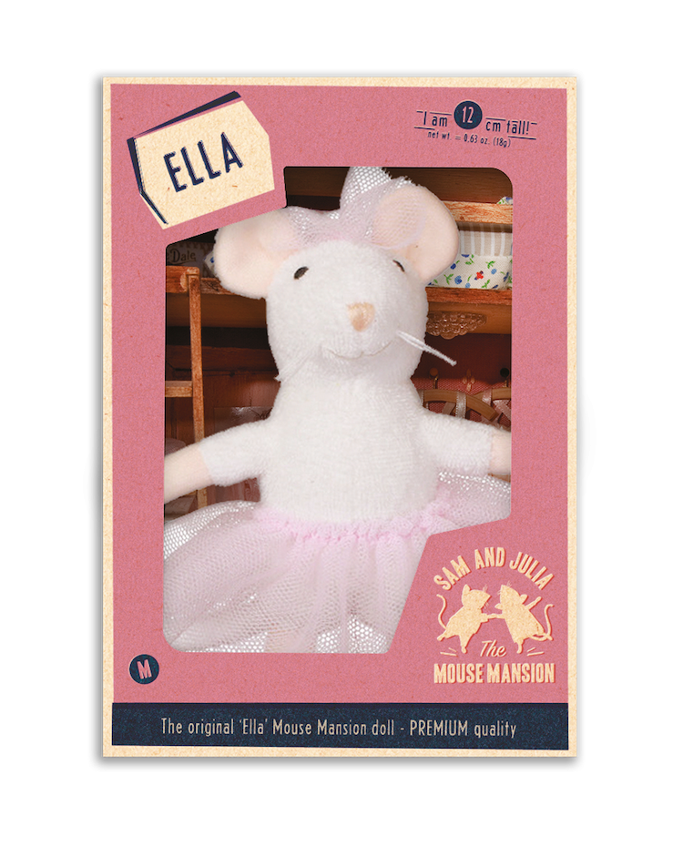Klant Investeren Sandy €13,95 Het Muizenhuis knuffel muis Ella 12cm ballerina Bezige Bijtjezzz